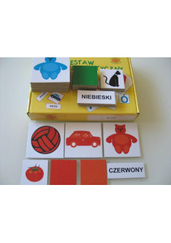 Zestaw dydaktyczny. Kolory