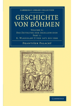 Geschichte Von Bohmen - Volume 5