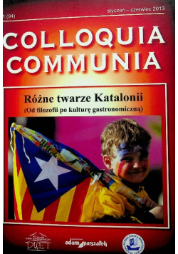 Colloquia Communia Różne twarze Katalonii