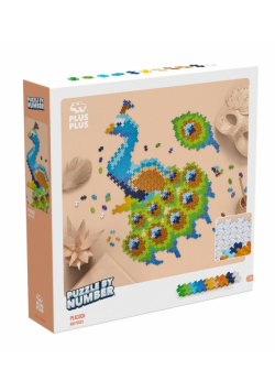 Klocki Plus-Plus Puzzle By Numbers Paw 800el