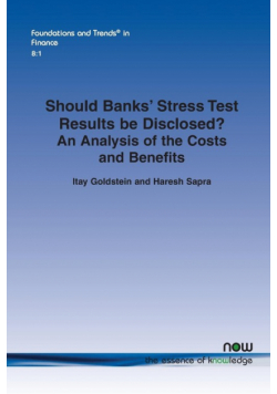 Should Banks Stress Test Results Be Disclosed?
