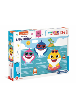 Puzzle 24 Super Kolor Baby Shark