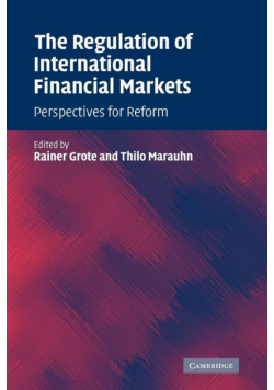 The Regulation of International Financial Markets