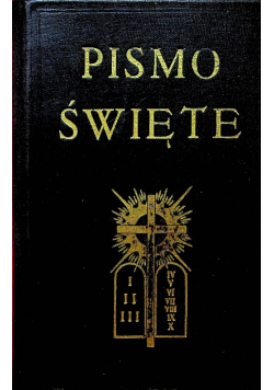 Pismo Święte Nowy Testament Tom I 1932 r.