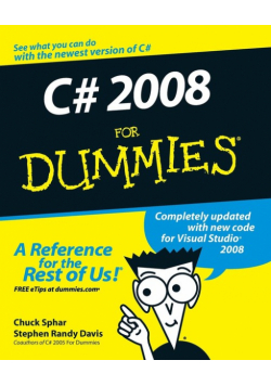 C# 2008 For Dummies