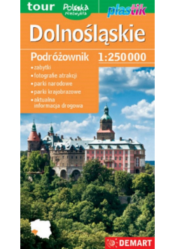 Dolnośląskie podróżownik - mapa plastik