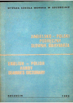 Angielsko polski podręczny słownik marynarza