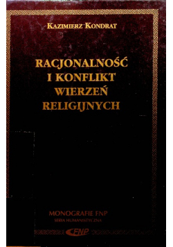 Racjonalność i konflikt wierzeń religijnych