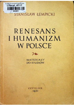 Renesans i humanizm w Polsce