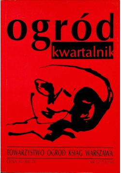 Ogród Kwartalnik nr 1 / 1994