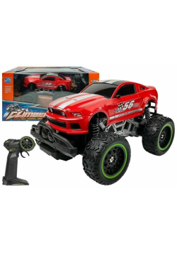Auto zdalnie sterowane R/C 6.5 km/h czerwone