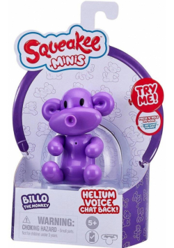 Squeakee Minis - Interaktywny balon Małpka