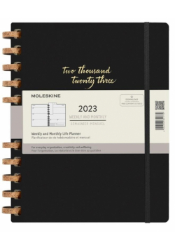 Kalendarz 2023 tyg./mies 12MXXL tw.Remake Midnight