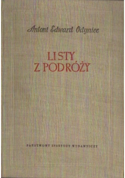 Listy z Podróży tom 1