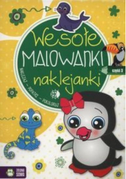 Wesołe malowanki naklejanki 3