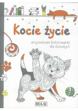 Antystresowe kolorowanki dla dorosłych. Kocie...