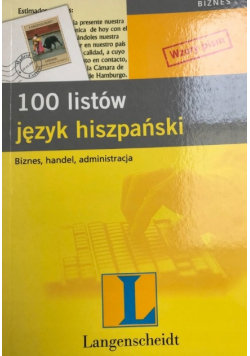 100 listów, język hiszpański