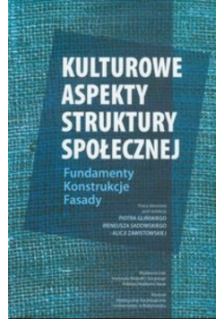 Kulturowe aspekty struktury społecznej