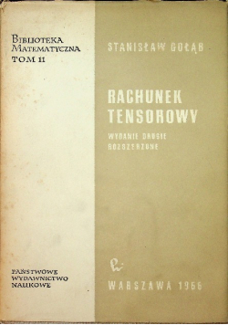 Rachunek tensorowy