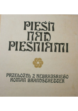 Pieśń nad pieśniami