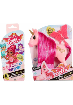 Dream Bella 2-pak Fairy Pink Unicorn Ribbon (3szt)