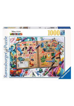 Puzzle 1000 Disney Pixar scrapbook