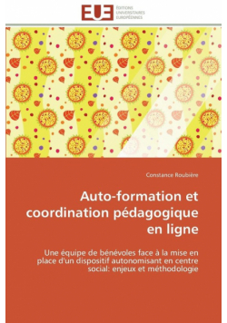 Auto-formation et coordination pédagogique en ligne
