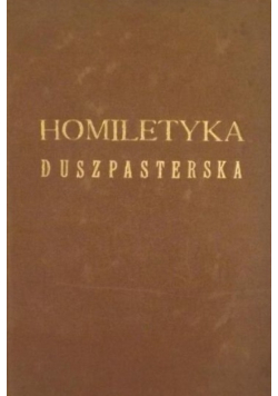Homiletyka duszpasterska 1935 r.