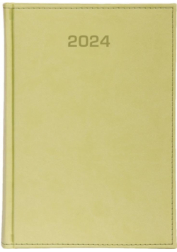 Kalendarz 2024 dzienny A5 Vivella oliwka