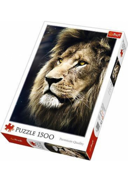 Puzzle 1500 Portret lwa TREFL