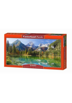 Puzzle 4000 Jezioro w górach CASTOR