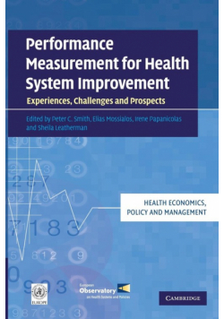 Performance Measurement for Health System Improvement