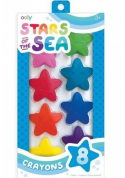 Kredki Gwiazdy Oceanu Stars Of The Sea 8szt