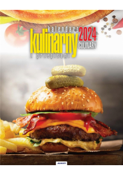 Kalendarz 2024 Ścienny Kulinarny z przepisami