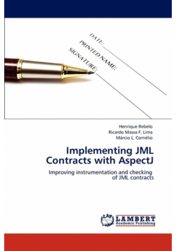 Implementing Jml Contracts with Aspectj