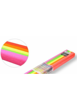 Bibuła marszczona fluo 50x200 (5szt)