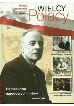Wielcy Polacy tom 35 Witold Gombrowicz
