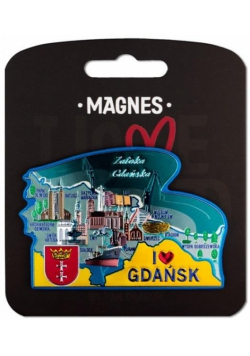 Magnes I love Poland Gdańsk ILP-MAG-A-GD-35