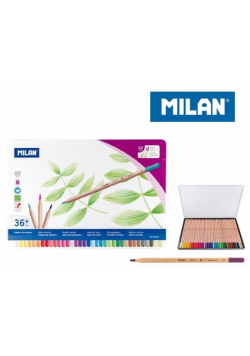 Kredki ołówkowe 36 kolorów MILAN
