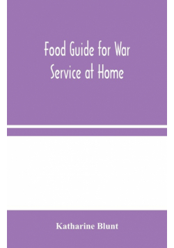 Food Guide for War Service at Home