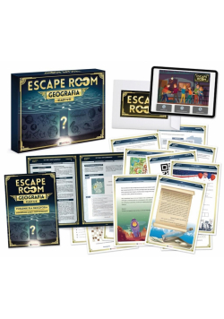 Gra escape room. Geografia