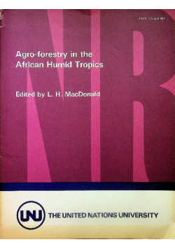 Agro forestry in the African Humid Tropics