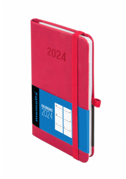 Kal 2024 Memo B6 TDW amarantowy