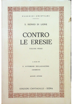 Contro le eresie volume primo