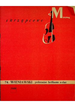 Miniatury skrzypcowe tom 76 Polonaise brillnte a - dur