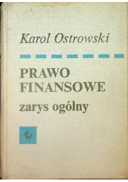 Prawo finansowe Zarys ogólny