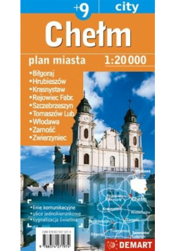 Chełm/Zamość plus 9 - plan miasta Demart
