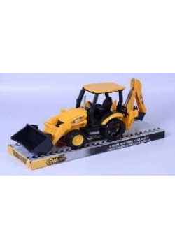 Traktor z koparką