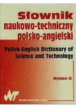 Słownik naukowo techniczny polsko angielski
