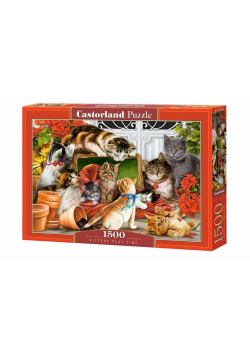 Puzzle 1500 Kittens play time CASTOR